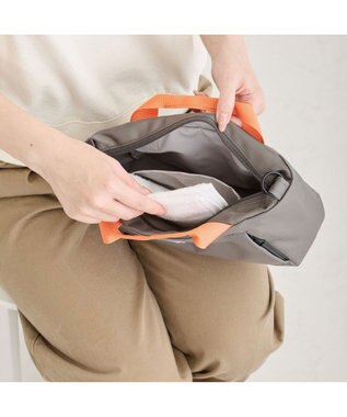 ROOTOTE 3522【ルートート】SN.べビールー.ライトウォーターリぺレント-H 03：グレー