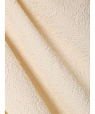 Green Parks armonia. エンボスタックコクーンワンピース Ivory