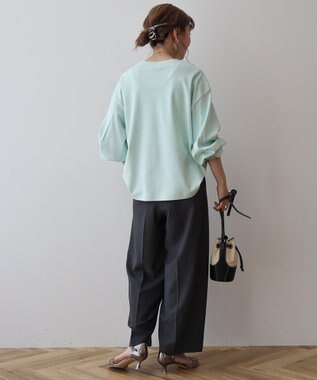 AMERICAN HOLIC 【WEB限定】袖ボリュームカットプルオーバー Green