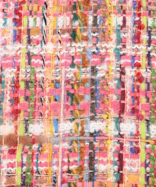 TOCCA 【フランス製】TWEED STOLE ストール ピンク系