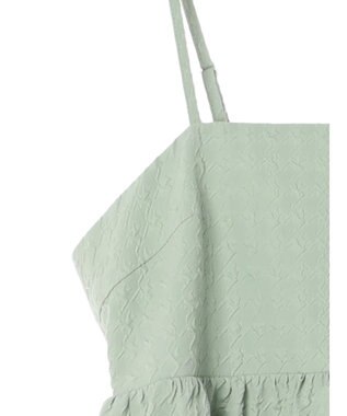 earth music&ecology バックオープンキャミワンピース Mint