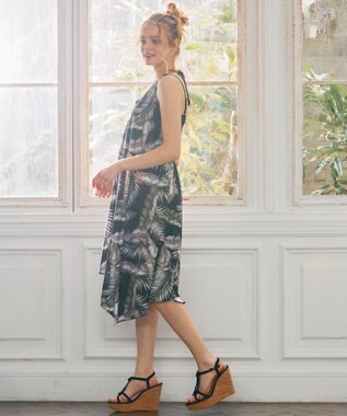 San-ai Resort（三愛水着楽園） WEB限定　ドレスパレオ3点セット【Beach Queen（ビーチクイーン）】 ブラック