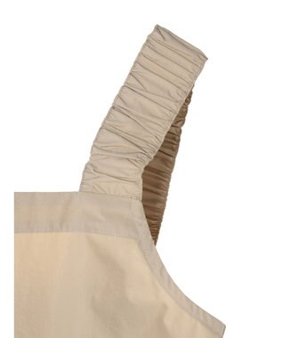 Green Parks ａ．肩ひもギャザーノースリワンピース Beige