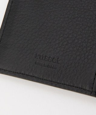 russet 【2025AW新作】エンボスモノグラムハーフウォレット(SO-437) Black