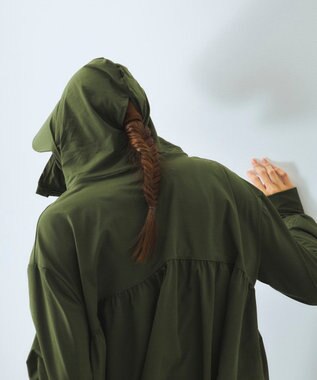 OP／FILA 【Kappa】フェイスガード付ラッシュガード カーキ