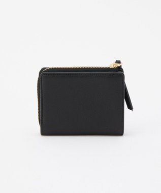 russet 【2025AW新作】エンボスモノグラムハーフウォレット(SO-437) Black