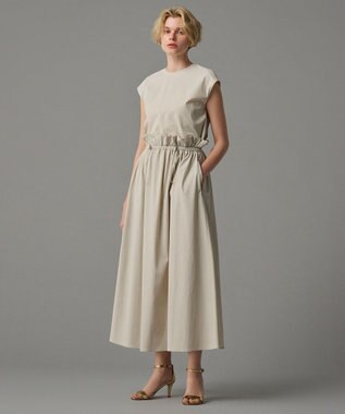 uncrave 【撥水・接触冷感・UVカット・洗濯機洗い可】マルチファンクションナイロン ブラウス（uncrave STANDARD） ライトベージュ