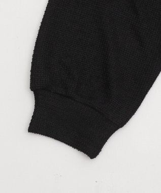 WEGO 【ユニセックス着用ITEM/MLサイズ展開】メッシュロゴジップパーカー ブラック