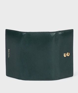 Paul Smith ベジタン SS26 キーケース ダークグリーン