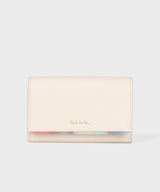Paul Smith スプレースワールトリム 名刺入れ アイボリー
