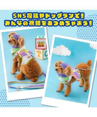 PET PARADISE ディズニー トイ・ストーリー バズ 保冷付き帽子 小型犬 パープル