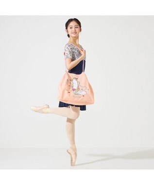 Chacott スカート付レオタード ネイビー