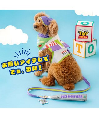 PET PARADISE ディズニー トイ・ストーリー バズ 保冷付き帽子 小型犬 パープル