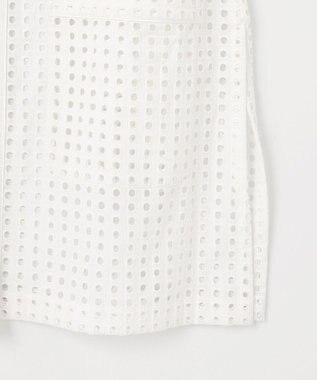 23区 【Indian Factory】アイレットレース ジレ ホワイト系