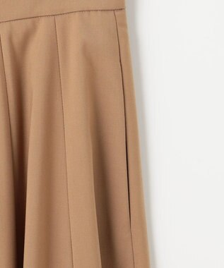 組曲 【ご好評につき追加予約 / 加藤ローサさん着用】ハンサムツイルフレア スカート ベージュ系