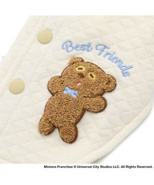 PET PARADISE ミニオン ティム 襟付きキルト ベスト 小型犬 キナリ