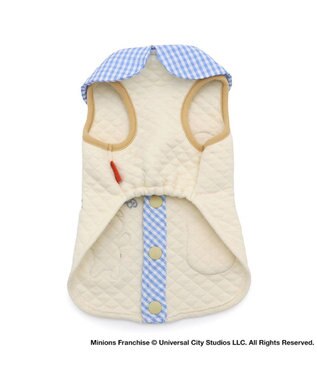 PET PARADISE ミニオン ティム 襟付きキルト ベスト 小型犬 キナリ