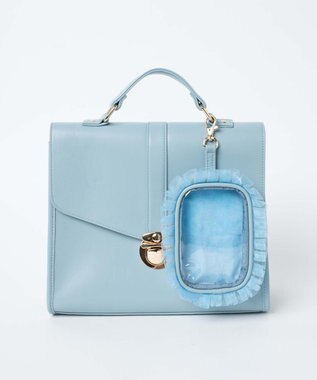 WEGO 【痛バ＆推し活グッズ】レターフラップ痛ショルダー サックス