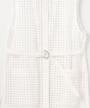 23区 【Indian Factory】アイレットレース ジレ ホワイト系