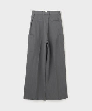 GRACE CONTINENTAL ワイドワークパンツ グレー