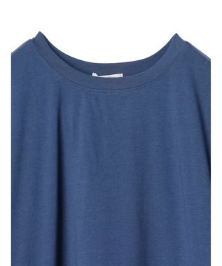 Green Parks フレンチスリーブ脇ドッキングカットプルオーバー Blue