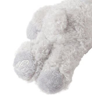Maison de FLEUR スターリボンＦＬＥＵＲ　ＴＥＤＤＹチャーム Gray