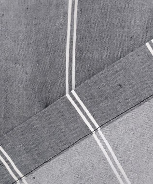 JOSEPH ABBOUD MOUNTAIN 【SPACE／UNISEX】JOE COTTONワイドストライプ シャツ ネイビー系2