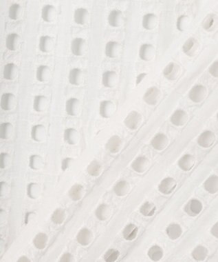 23区 【Indian Factory】アイレットレース ジレ ホワイト系