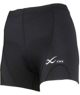 CW-X  【WOMEN】マラソンタイツ　股関節サポート　ショート丈　/ワコール　HZY489 ブラック