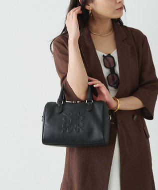 russet 《composition》レザー2WAYミニボストンバッグ(CE-1684)