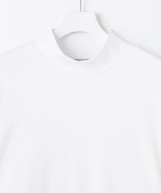 UNFILO MENS リラックスフィットハイネック Ｔシャツ ホワイト系
