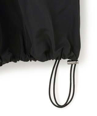 ICB L エステルメモリータフタ バルーンスカート ブラック系