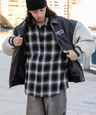 WEGO デニムスタジャン ブラックその他