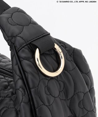 ANY 【ハローキティ×ANY】キルトショルダーバッグ ブラック