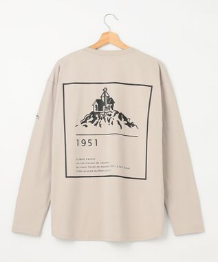 SHARE PARK MENS 【UVカット・吸水速乾・ストレッチ・軽量 】ＺＩＰポケットＴシャツ（L・XLサイズ） ベージュ系