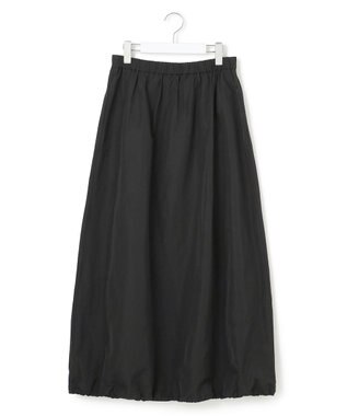 ICB L エステルメモリータフタ バルーンスカート ブラック系