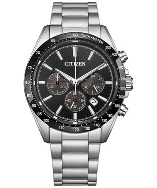 CITIZEN 【光発電エコ・ドライブ搭載】電池交換不要のクロノグラフ CA4764-57E