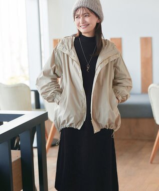 Tiaclasse 【安田美沙子さん着用・新色・XSサイズ追加】リブ切替ニットワンピース ブラック