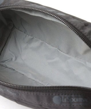 LeSportsac RECTANGULAR COSMETIC/リサイクルドブラックJP リサイクルドブラックJP