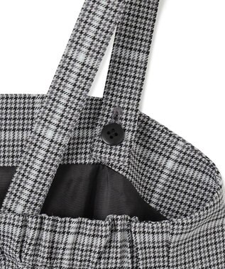 23区 L 【洗える】ガンクラブプレイドチェック ワンピース グレーチェック