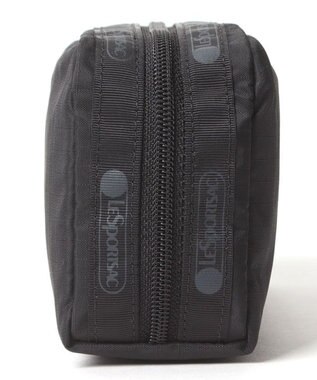 LeSportsac RECTANGULAR COSMETIC/リサイクルドブラックJP リサイクルドブラックJP