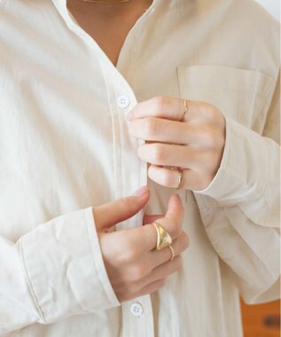 WEGO 【25年秋新色登場★】U.S. POLO ASSN.別注ロングスリーブシャツ ホワイトアイボリー