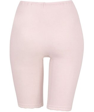 Wing インナー　【綿100％ シャリ感タイプ】　身生地部綿100％　ひんやりタッチ　ひざ上丈　ウイング／ワコール　ER6461 ピンク