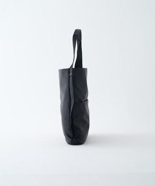 MIYABIYA LAQUOH【撥水加工】ミニマルナイロンワンショルダー (L) ブラック