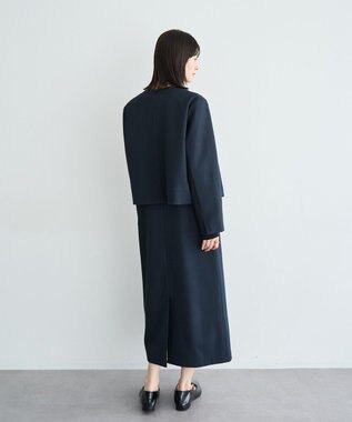 YECCA VECCA 【2点SET】ショートジャケットセットキャミワンピース Light Beige