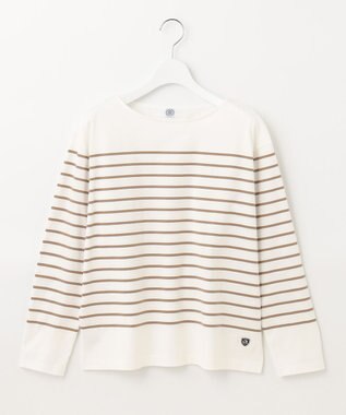 J.PRESS LADIES バスクボーダー カットソー キャメル系1