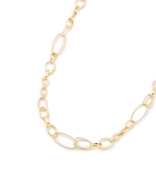 23区 ミックスリング チェーン ネックレス ゴールド系