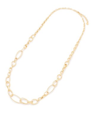 23区 ミックスリング チェーン ネックレス ゴールド系