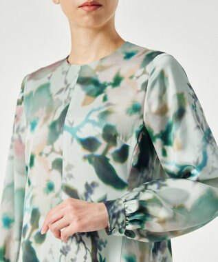 Paul Smith Lens Blur Botanical ワンピース ライトイエロー