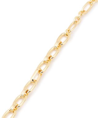 23区 ミックスリング チェーン ネックレス ゴールド系